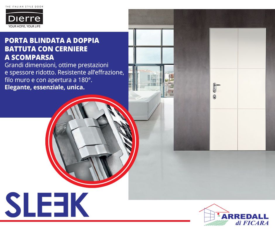 Dierre porta blindata Sleek