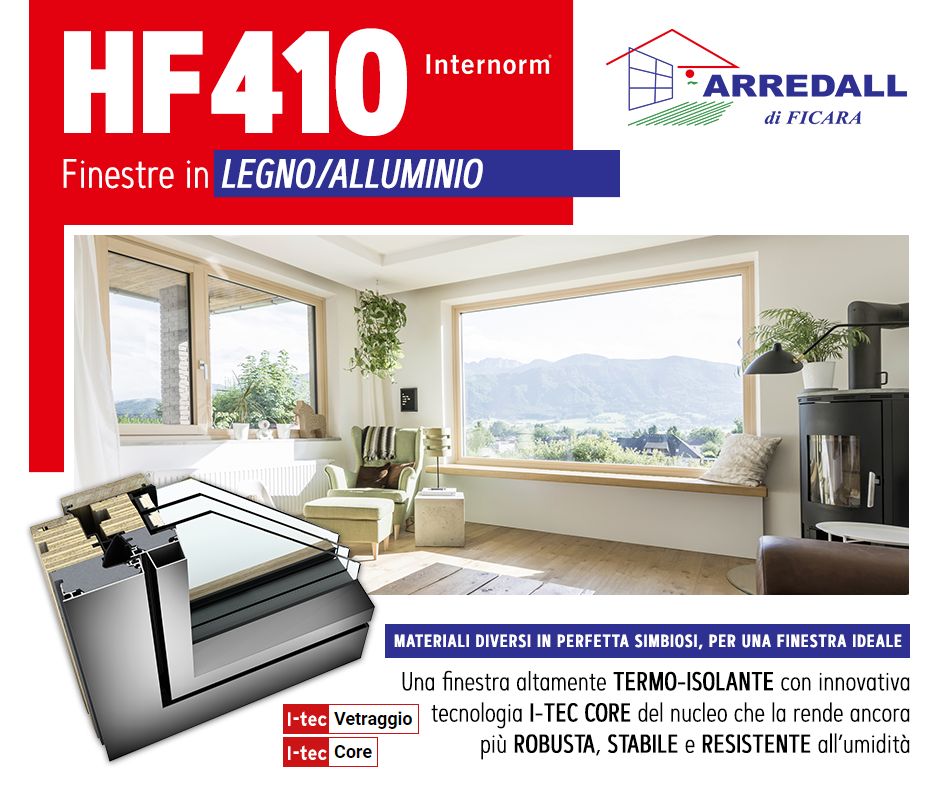 Finestre Internorm HF 410