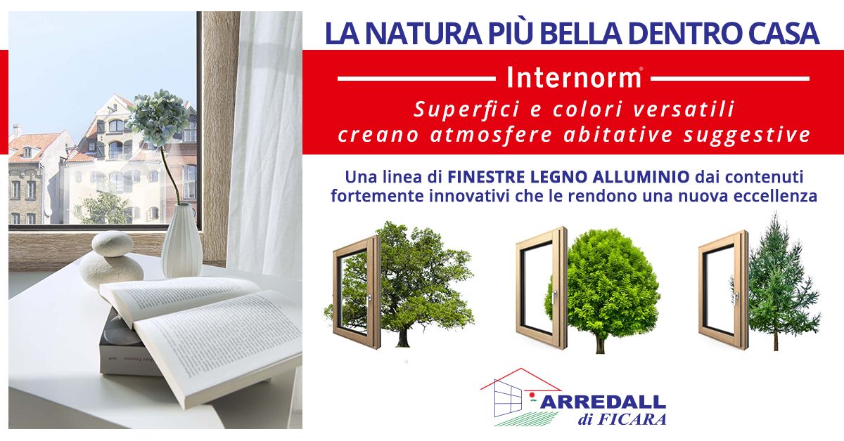 Finestre legno alluminio Internorm