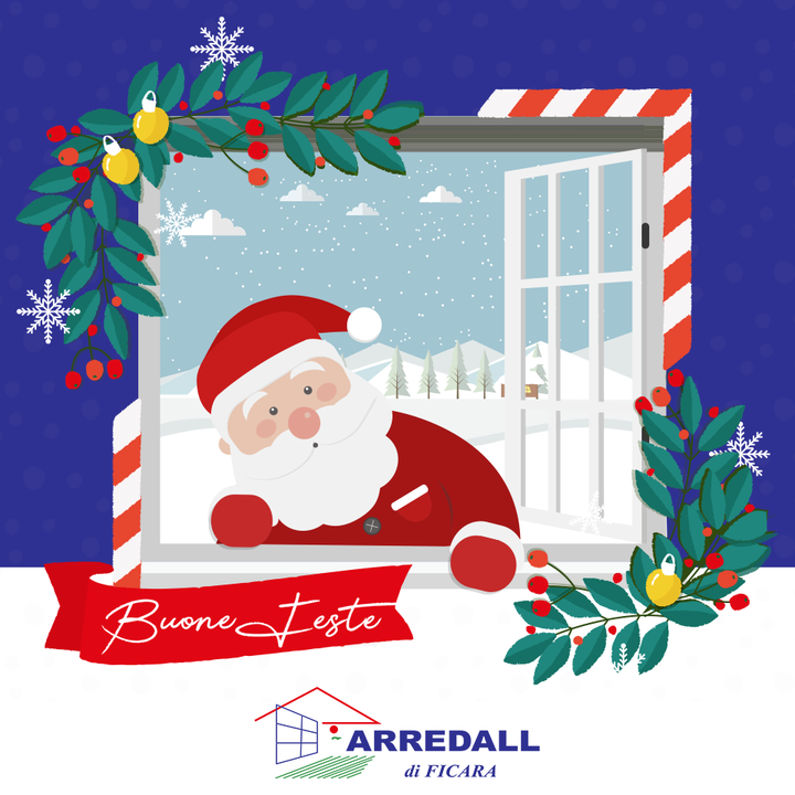 Buon #Natale & Felice #AnnoNuovo da tutto lo staff di Arredall‼️ 🎅🎄🎁🎉✨