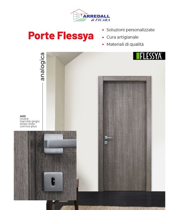 👉 PORTE #FLESSYA 👉 linea #analogica 🚪