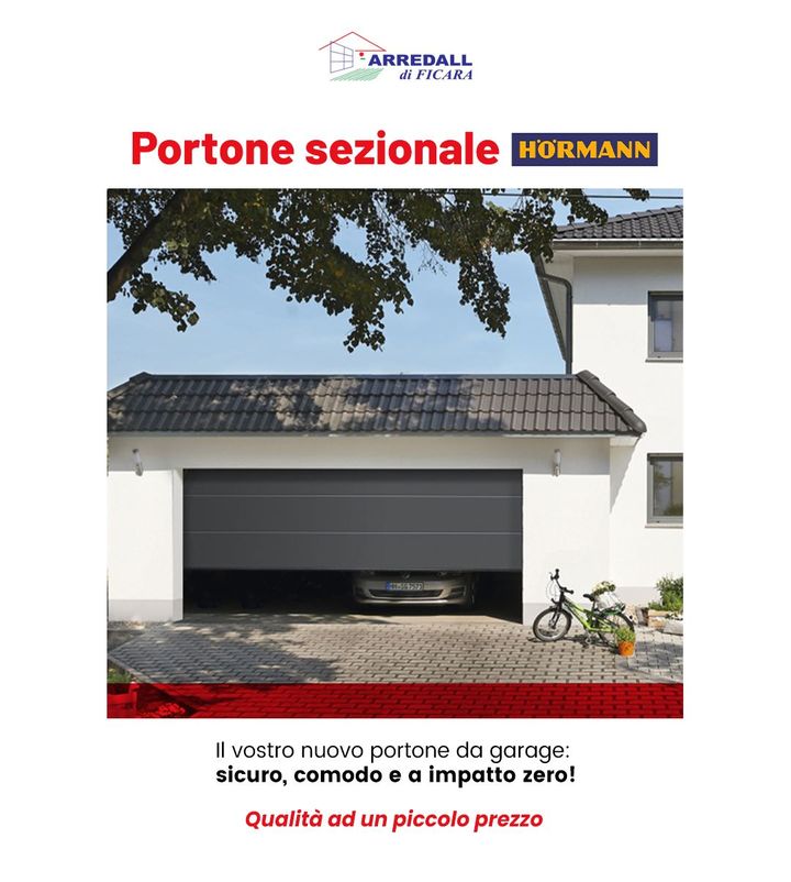 Portone sezionale  #Hormann 🚪

Il portone da garage sicuro, comodo