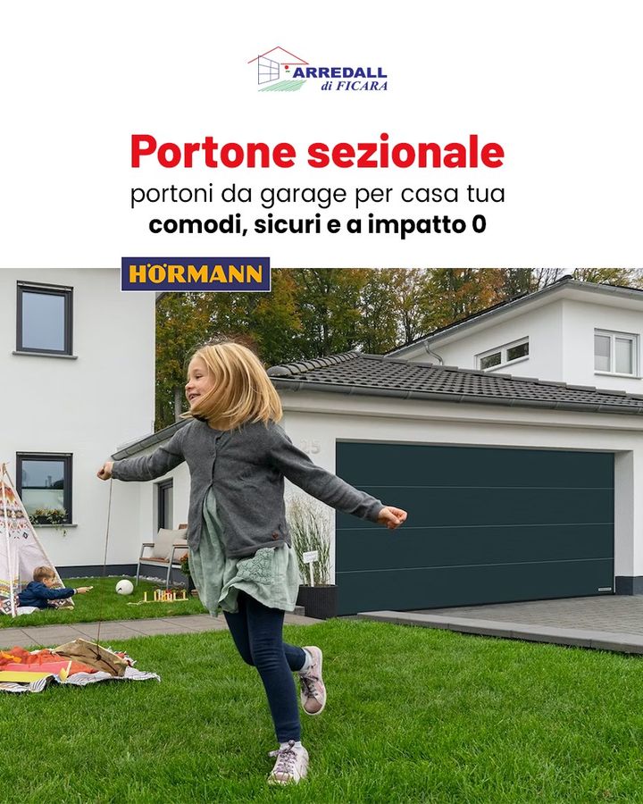 Scegli i portoni sezionali #Hormann💯

👉 sicuro
👉 comodo
👉 a impatto zero

Le