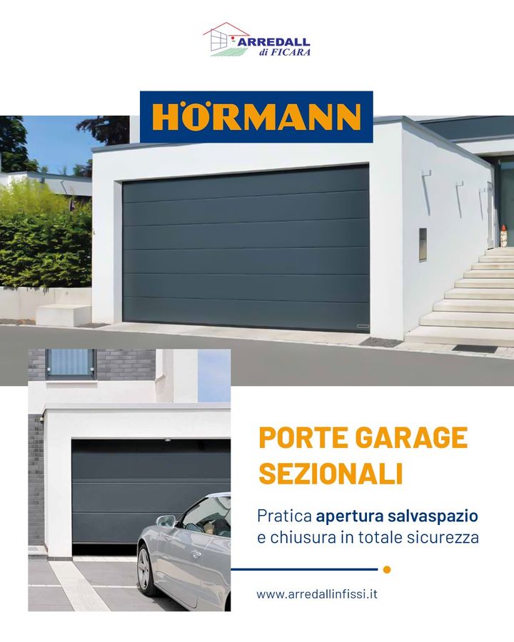 Apertura salvaspazio e chiusura sicura 🚗🚪

I portoni sezionali da garage