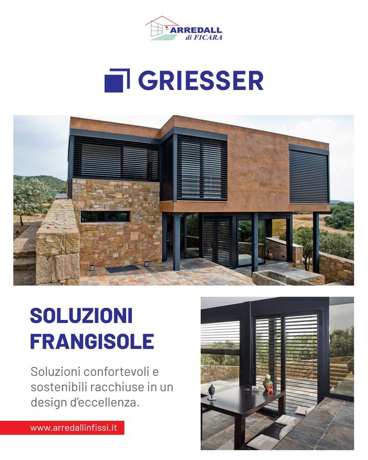 Frangisole #Griesser, la soluzione perfetta per garantire comfort e protezione