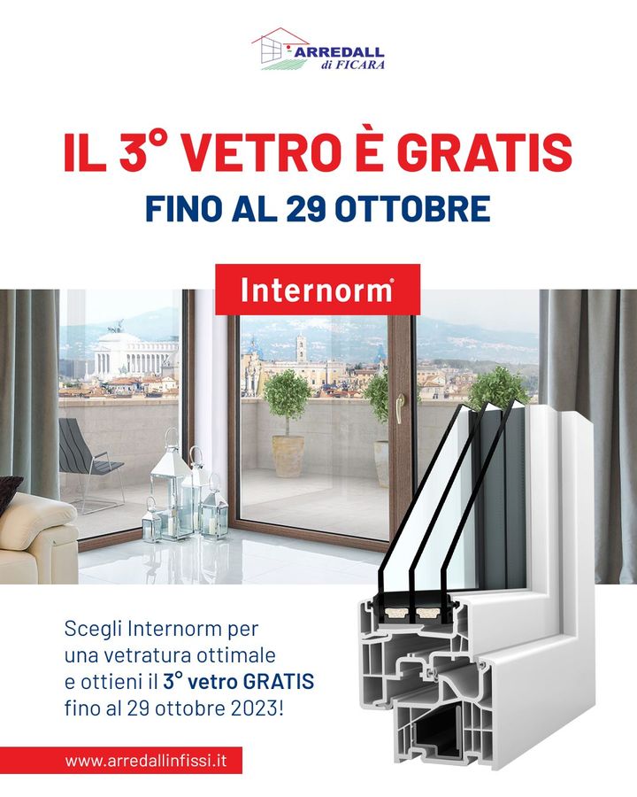 Sostituisci ora le finestre con #Internorm, conviene! 💯🌟
Grazie a questa