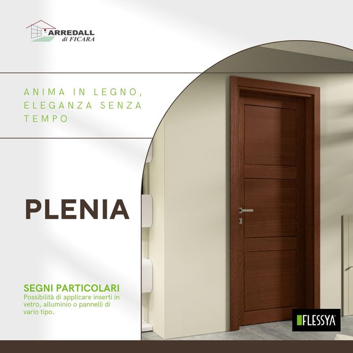 𝑷𝑶𝑹𝑻𝑬 𝑭𝑳𝑬𝑺𝑺𝒀𝑨 🚪 𝐿𝑖𝑛𝑒𝑎 𝑃𝐿𝐸𝑁𝐼𝐴

Porta in legno massello impiallacciato. Il