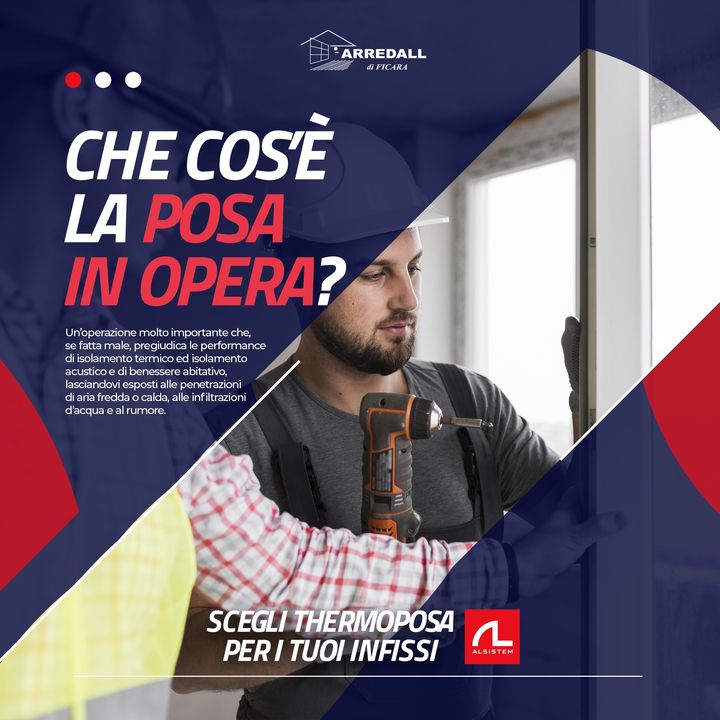 La corretta posa in opera dei serramenti è la migliore