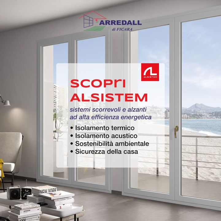 Scopri i vantaggi degli infissi Alsistem 📌⚡
➡ Sistemi scorrevoli e