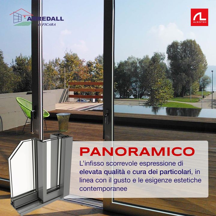 Scopri i vantaggi degli infissi Alsistem 📌⚡
➡ 𝐏𝐚𝐧𝐨𝐫𝐚𝐦𝐢𝐜𝐨 (NEO)

Panoramico è