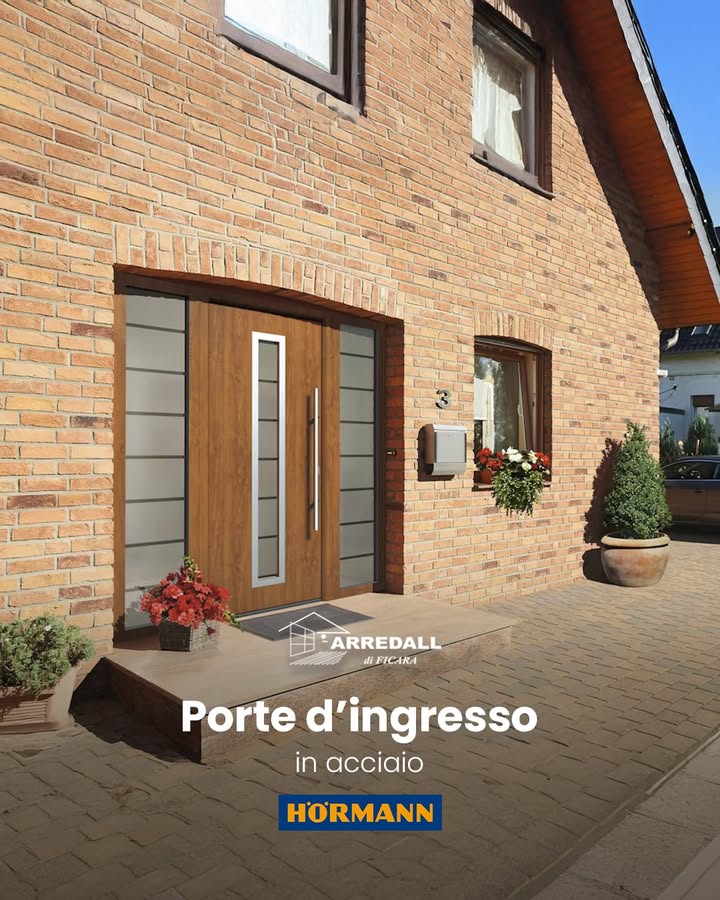 Portoni d'ingresso @Hormann 🏡 🚪
Con le porte d’ingresso in acciaio