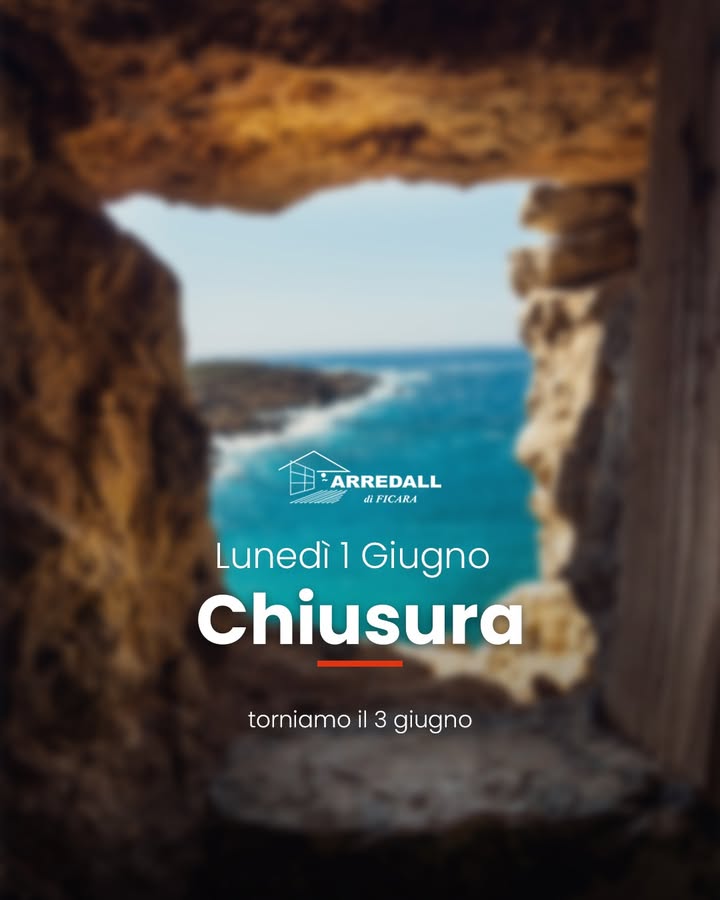 Comunichiamo che il 1° Giugno saremo chiusi 🍃
👉 Ci vediamo