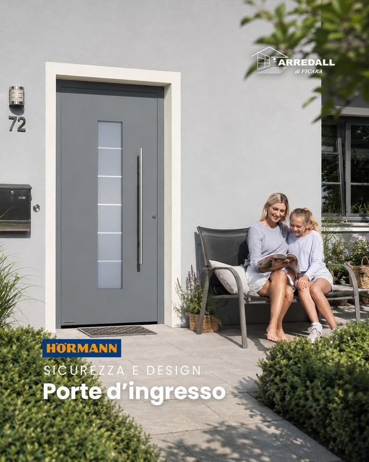 Bella da vedere. Difficile da superare.
Le porte d'ingresso Hörmann combinano