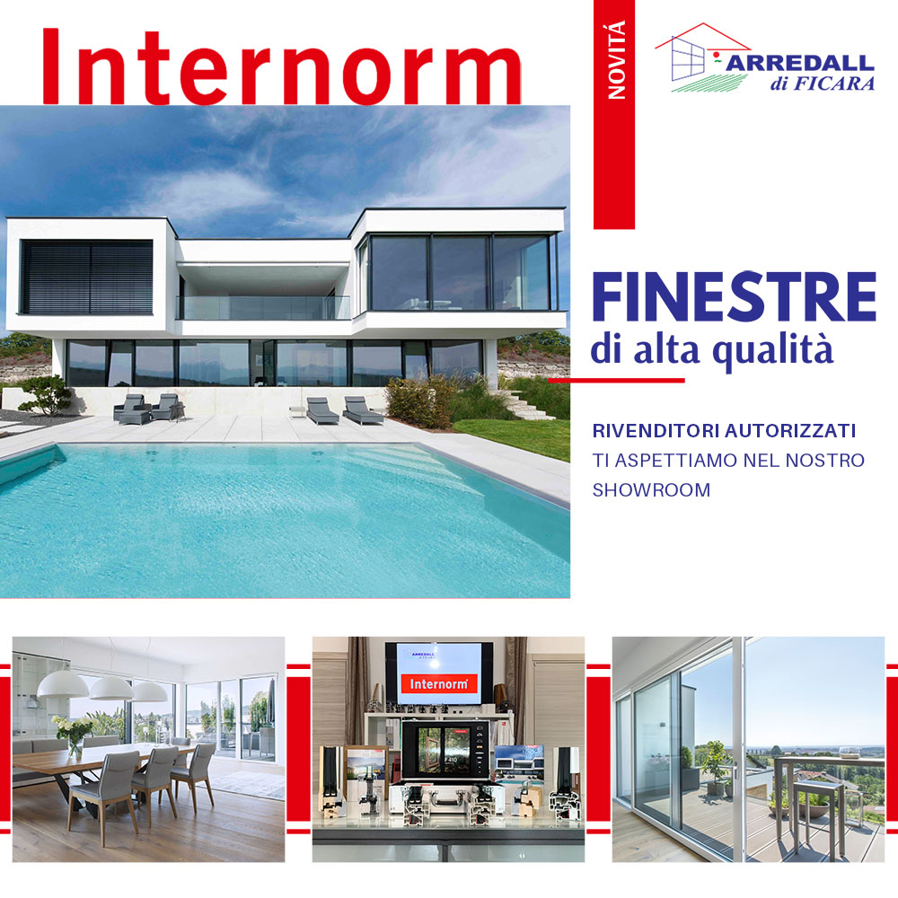 Internorm è nuovo partner di Arredall